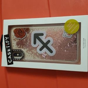 Casetify iPhone XS Max Waterfall Glitter Case